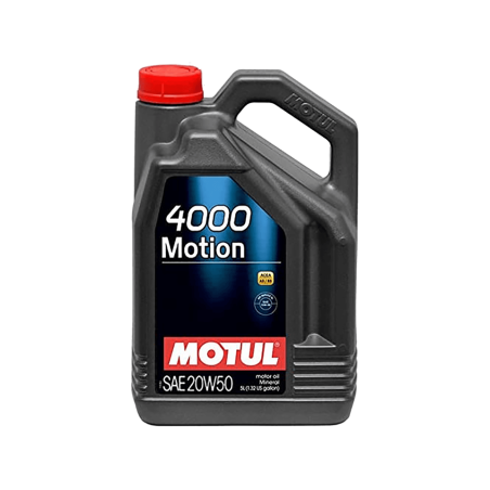 MOTUL 4000 MOTION 20W50 Envase 5 L