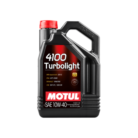 MOTUL 4100 TURBOLIGHT 10W40 Envase Individual 5 L