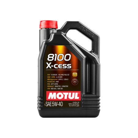 MOTUL 8100 X-CESS 5W40 Envase Individual 5 L