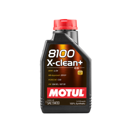 MOTUL 8100 X-CLEAN+ 5W30 Envases individual 1 L