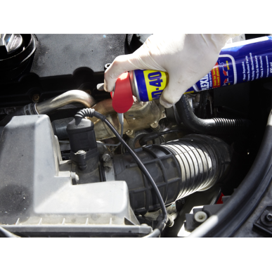 WD-40 Canula Flexible ejemplo de uso