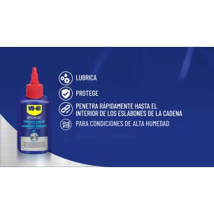 WD-40 BIKE Lubricante Ambiente Húmedo Caja 6 Uni x 100 ml