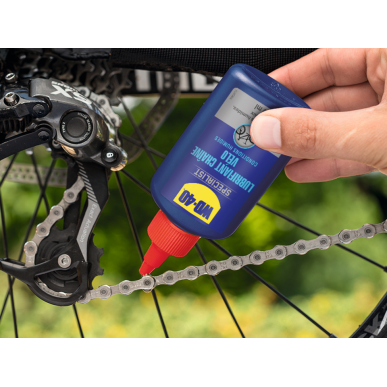 WD-40 Lubricante cadena ambiente húmedo formas de aplicar