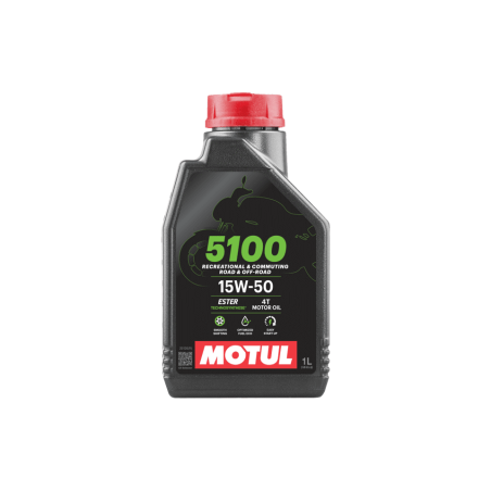 MOTUL 5100 15W50 4T Envase Individual 1 L